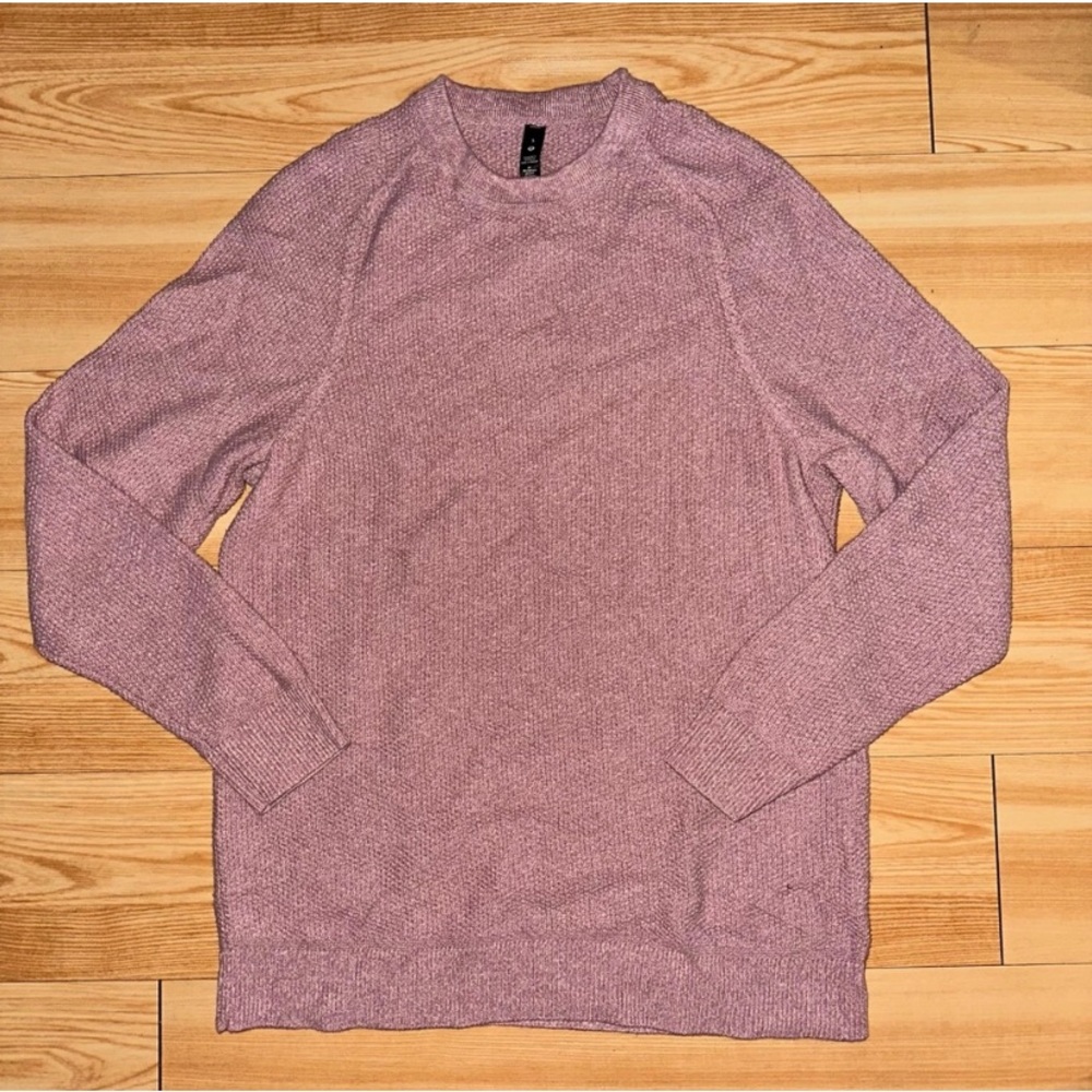 Lululemon textured knit crewneck sweater